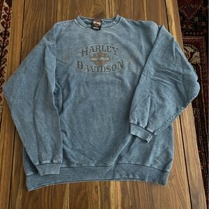 Harley-Davidson Grand Canyon Bellemont, Arizona, Blue Sweatshirt M